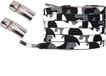 New Age Devi - WitZwartGrijs - Elastische veters met magnetische sluiting - Kinderen - Camouflage - Veter - Elastiek