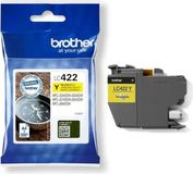 Brother LC422Y Kleurcartridge, geel, 550 pagina's