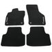 Skoda 5E1061404B Prestige textiel vloermatten set premium velours 4X stoffen matten zwart met Octavia opschrift