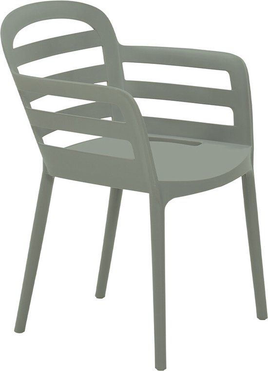 Garden Impressions Mira Tuinstoel - Olijf - Kunststof - 80 cm