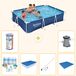 Bestway Rechthoekig Steel Pro Zwembad - 300 x 201 x 66 cm - Blauw