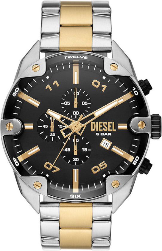 Diesel DZ4627 Herenhorloge 49 mm - Zilverkleurig - Staal - 2023