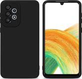 Cadorabo Samsung Galaxy A32 4G Hoesje - Fluid Zwart