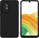 Cadorabo Samsung Galaxy A32 4G Hoesje - Fluïde Zwart