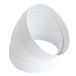 De ABS CCR10045B Curve 45°F Ventilatie Gekanaliseerd Diameter 100 mm