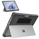 MoKo Case for 13" Microsoft Surface Pro 12th 2026, Surface Pro 11/10/9, Plata