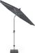 Platinum Riva parasol 270 cm antraciet met kniksysteem