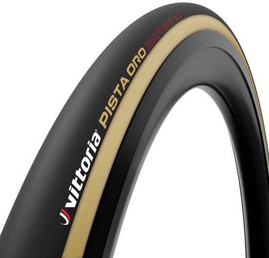 Vittoria Track Pista Oro Tubeless G2.0 700c X 25 Racefietsband Goud