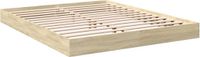 vidaXL Bedframe zonder matras hout sonoma eikenkleurig 160x200 cm