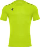 Macron Rigel Hero Shirt à manches courtes pour hommes - Jaune fluo | Taille : M