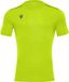 Macron Rigel Hero Shirt à manches courtes pour hommes - Jaune fluo | Taille : M