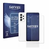 Savvies Screenprotector voor Samsung Galaxy A53 5G (Voor+Camera) - Folie Beschermfolie transparant 6 Stuks