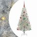 vidaXL Kerstboom Zilver 150 cm PET