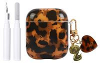 Merkloos AirPods 2 Étuis - Motifs noir, marron et léopard