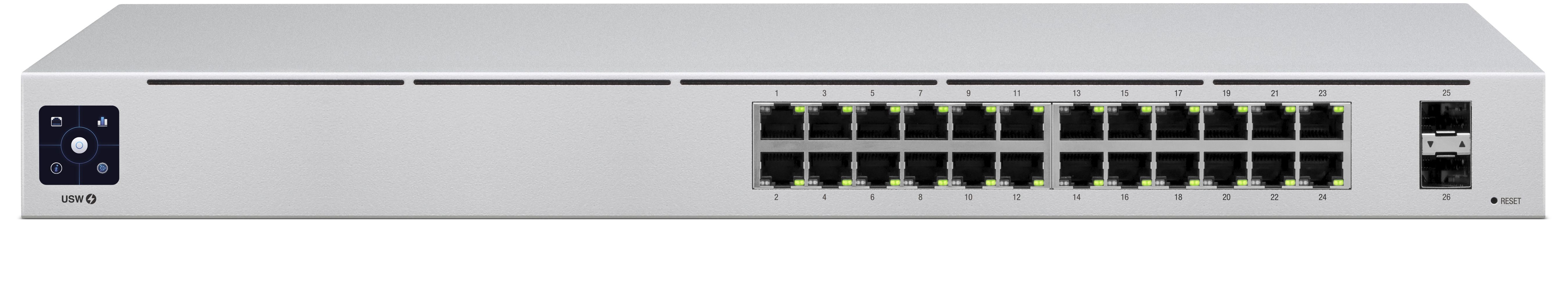 Ubiquiti UniFi USW-24 - Managed Gigabit Ethernet Switch - 24 Ports