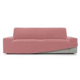 ECOMMERC3 Bankhoes 3-zits 180-230 cm, bankeffect, pastelroze, eenvoudige installatie, pasvorm