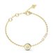 PULSERA GUESS Armband Stylish Guess Coin Bracelet Yellow Gold Goudkleurig