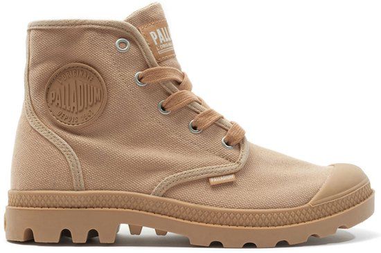 Palladium Womens Pampa Hi - Brown - Size 36 - High Sneakers - Canvas - Spring/Summer 2025