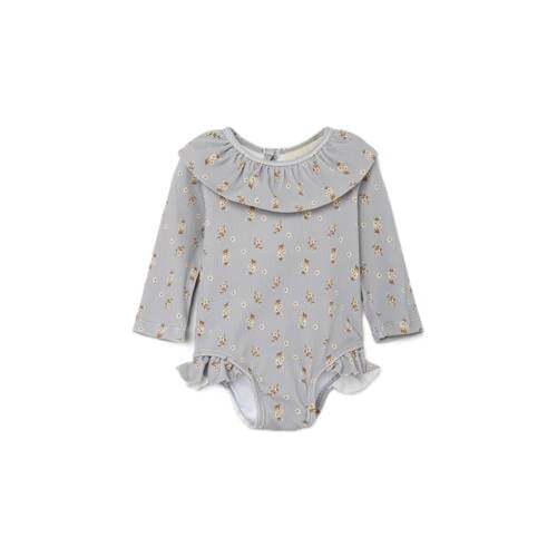 LIL' ATELIER LIL' ATELIER BABY badpak NBFFAGMA lichtgrijs