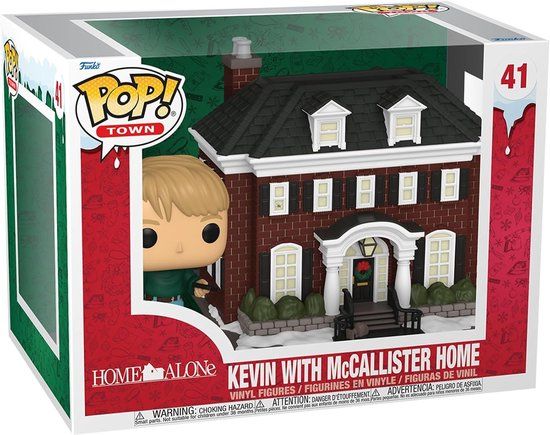 Funko Pop! Town: Home Alone - Kevin McCallister With Home