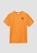 s.Oliver T-shirt Kinderen Oranje Katoen Ronde Hals Korte Mouw Logo