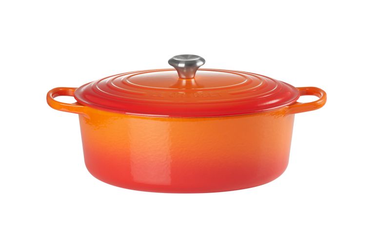 Le Creuset Signature Oval Dutch Oven - 6.3L - Orange/Red - 31cm
