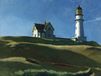 Edward Hopper Kunstdruk Lighthouse Hill 1927 50x40cm