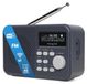 Radio numérique DAB radio FM - Bluetooth - 40 stations - Gris foncé
