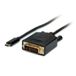 VALUE 11.99.5831 video kabel adapter 1 m USB C DVI Zwart