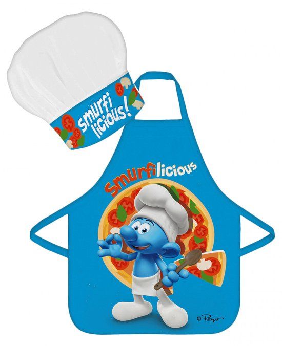 De Smurfen Smurfen Smurfilicious kinderschort tweedelig set
