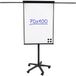 Viking Mobiele flipchart Zwart 70 x 100 cm