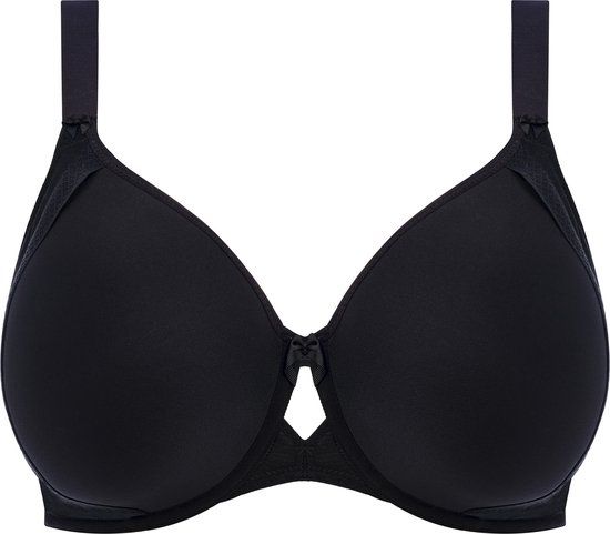 Elomi NERINA Dames Beha - UW Moulded Spacer Bra - BLACK - Maat 100G