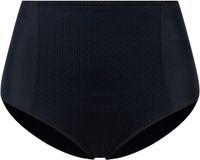Ulla Popken - Dames - Pantybroekje hoge taille jacquard inzetstuk - Nachtblauw - Maat 50+