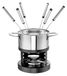 ROHE Germany 208291-16 Fabio fondue, 16 cm, roestvrij staal, 2,2 liter