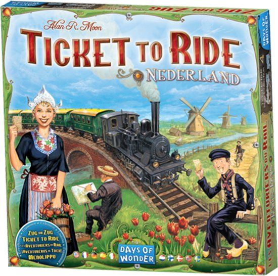 Ticket to Ride - Nederland (uitbreiding) - Days of Wonder - Strategisch spel