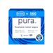 Pura doorspoelbare vochtige toiletpapierdoekjes, 14 x 40 doekjes (560 doekjes) 100% plasticvrij, 99% water, gecertificeerd 'Fine to Flush' biologisch afbreekbaar, composteerbaar, veganistisch