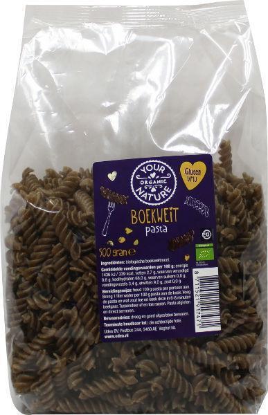 your organic nat Boekweit pasta glutenvrij 500 G