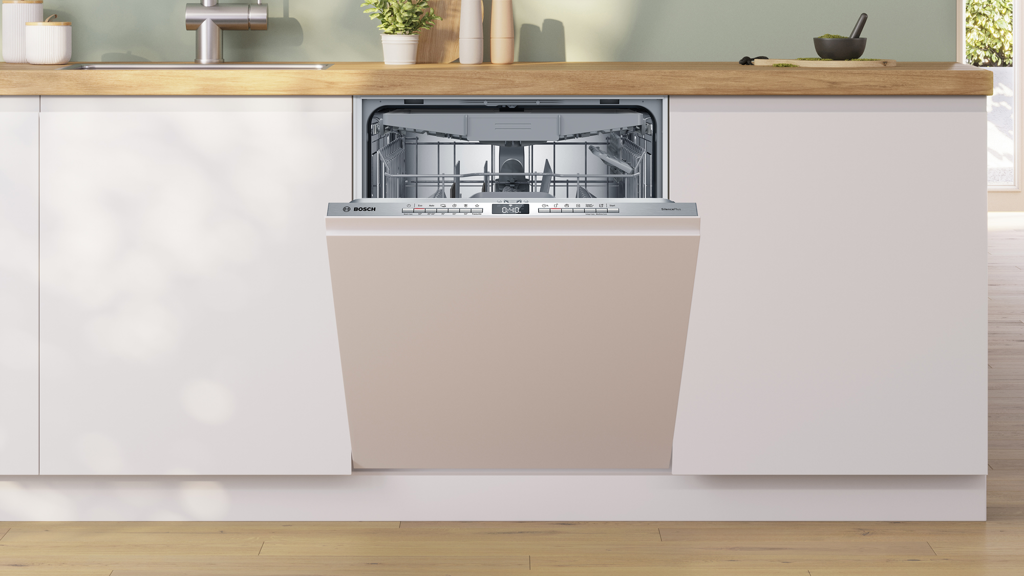 Bosch Serie 4 SMV4EVX08E Volledig Geïntegreerde Vaatwasser - 14 Couverts - B