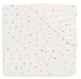 Jollein Jersey Hoeslaken Ledikant - 60x120cm - Pretty Picnic - Flower Drops