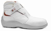Base BO508 Cromo S2 SRC Mens Hygiene Veiligheid Velcro Boot 46 EU Wit