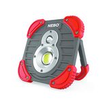 Nebo Tango Werklamp & Powerbank - Zwart & Rood