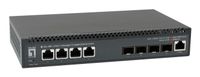 LevelOne XEL-0891 Managed L3 10G Ethernet (100/1000/10000) Desktop Grijs