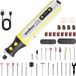 Merkloos / Sans marque Wan GmbH Mini-multifunctioneel gereedschap met 80 accessoires - 8V rotatiegereedschap met 5 snelheden, USB-oplaadbaar