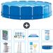 Intex Rond Frame Zwembad - 457 x 122 cm - Blauw