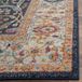 Safavieh MAD612 Vloerkleed - 90x150 cm - Navy Blauw