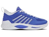 K-Swiss Hypercourt Supreme 2 Clay tennisschoen voor heren, Dazzling Blue/White/Baltic Sea, EU 47