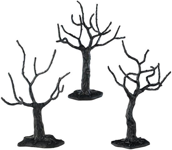 Lemax Spooky Town - Sinister Tree Small - Set van 3