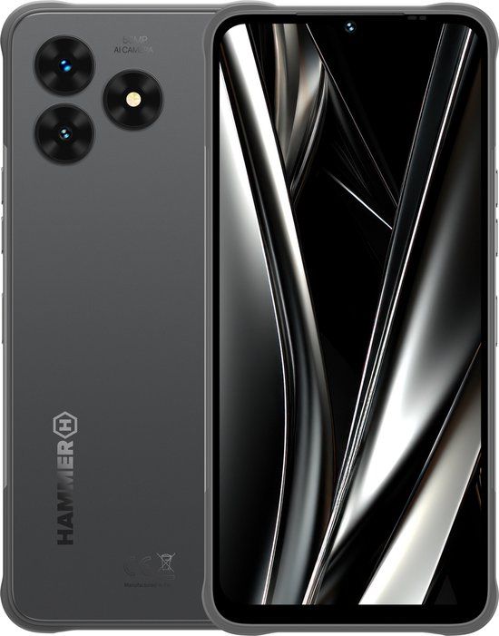 HAMMER H Hammer Blade Va 5G - 5G- Android 14 - IP69 - handschoenmodus - 6.56"scherm