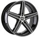 OXIGIN 18 Concave black full polish 10,5x20 ET35 5.00x120.00 hub bore 76.90 mm - aluminium velgen
