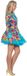 Wilbers&Wilbers Carnavalsjas Puzzelstukjes Dame Multicolour - Maat 36